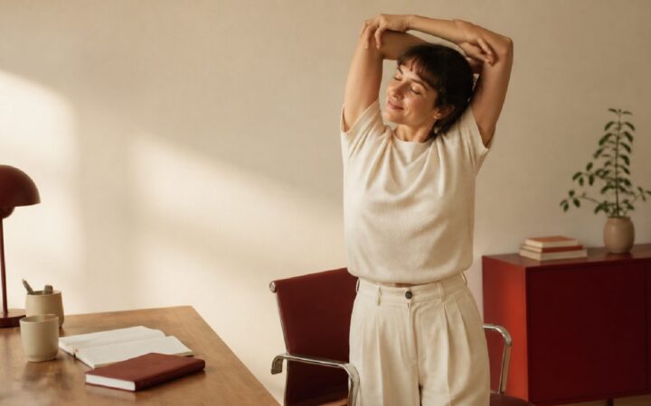 Arbeiten Sie im Sitzen? Machen Sie aktive Pausen
