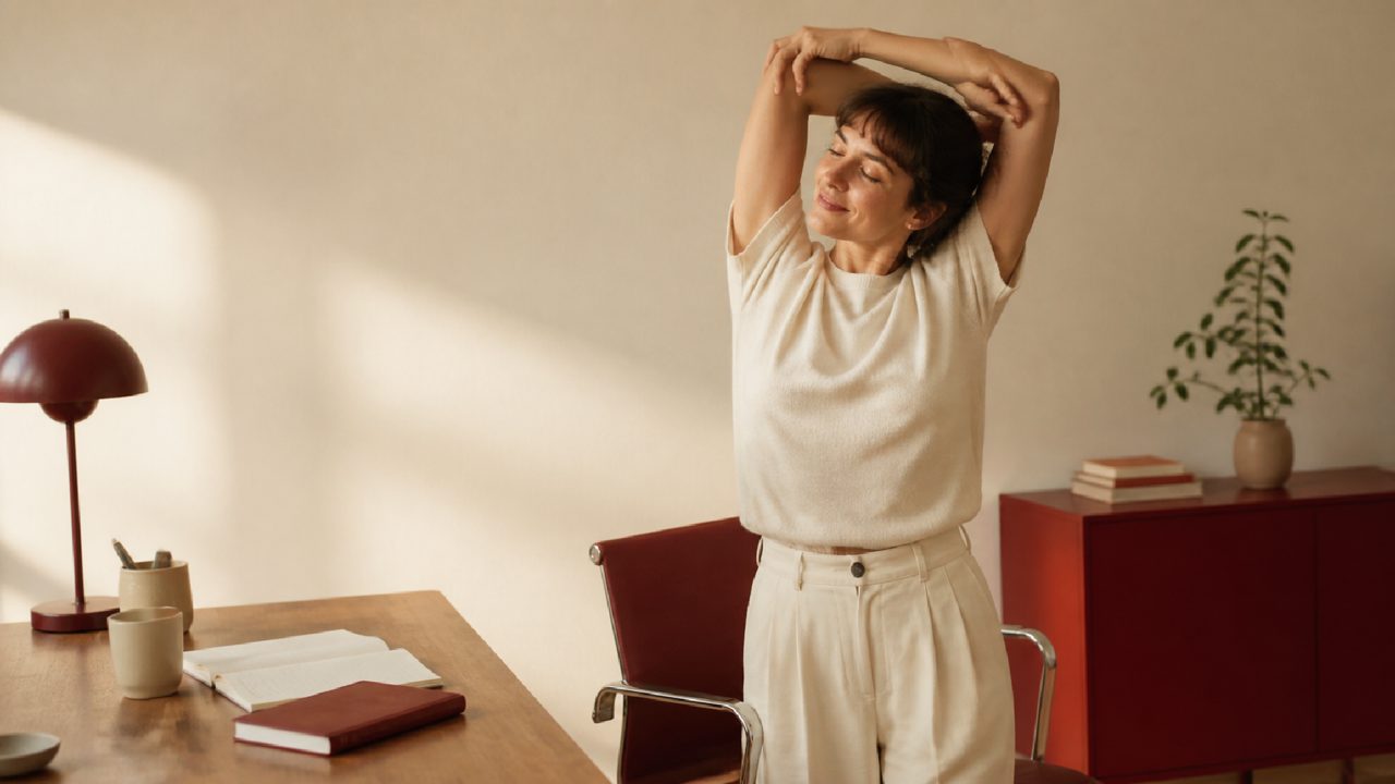 Arbeiten Sie im Sitzen? Machen Sie aktive Pausen